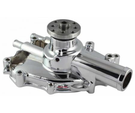 Ford Mustang - Supercool Platinum Shorty Water Pump, 5.0L & 302, Chrome, 1979-1985
