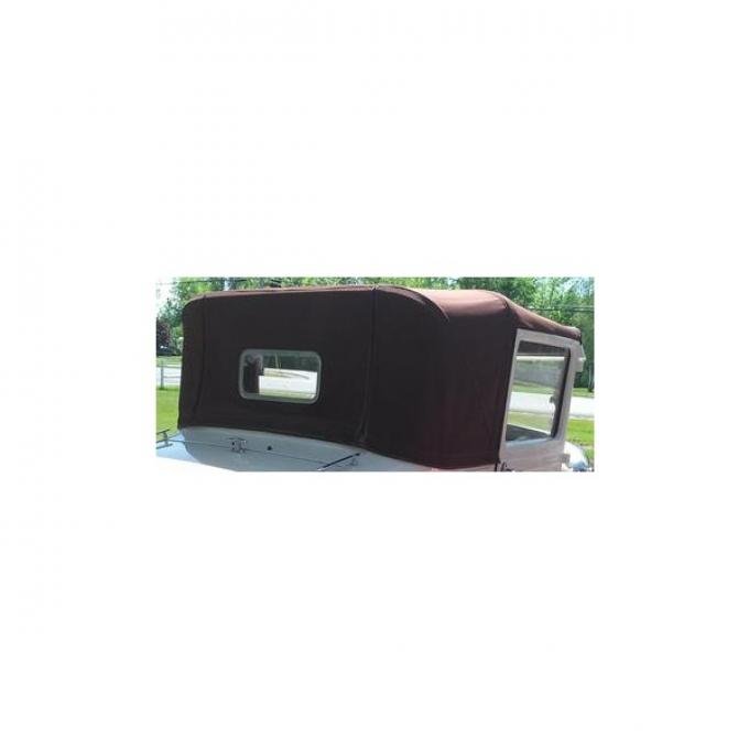 Model A Ford Window Glass Set - Sport Coupe (50A) - Back Window Is 6 X 15.5, Clear Glass
