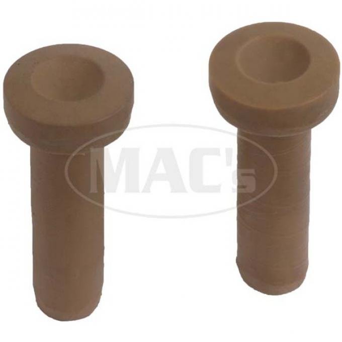 Door Lock Buttons - Tan Rubber
