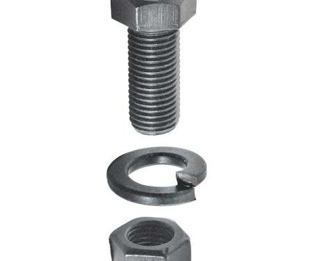 Model A Ford Rear Bumper Bracket Mounting Bolt Set - 18 Pieces