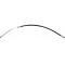 El Camino Parking Brake Cable, Rear, OE Steel, 1968-1972