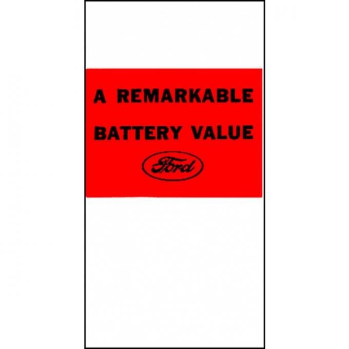 A Remarkable Battery Value