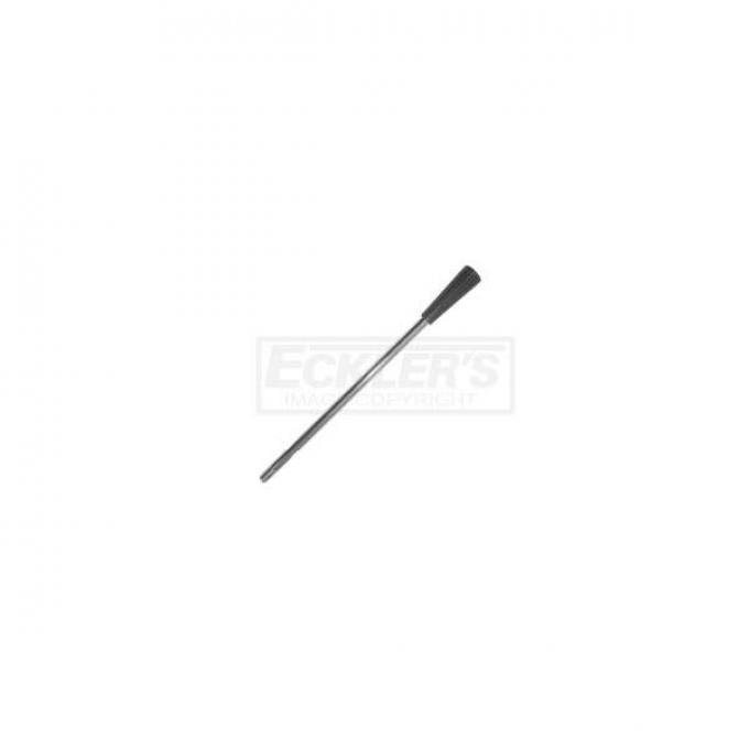 Chevy or GMC Turn Signal Lever and Knob, Chrome, With BlackKnob 1967-1972
