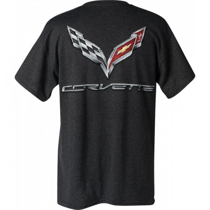 Corvette T-Shirt, C7 Flag Logo