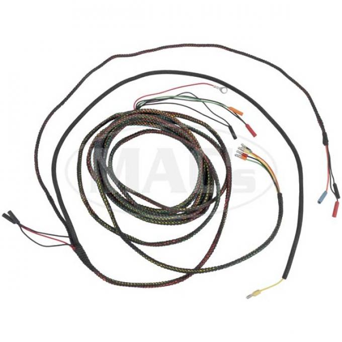 Body Wiring Harness - 15 Terminals - Includes Turn Signal &Backup Light Wires - Ford Station Wagon
