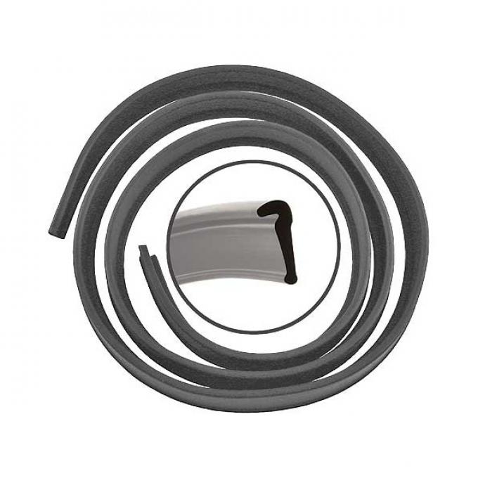 Cowl To Firewall Seal - Rubber - Ford Pickup Truck