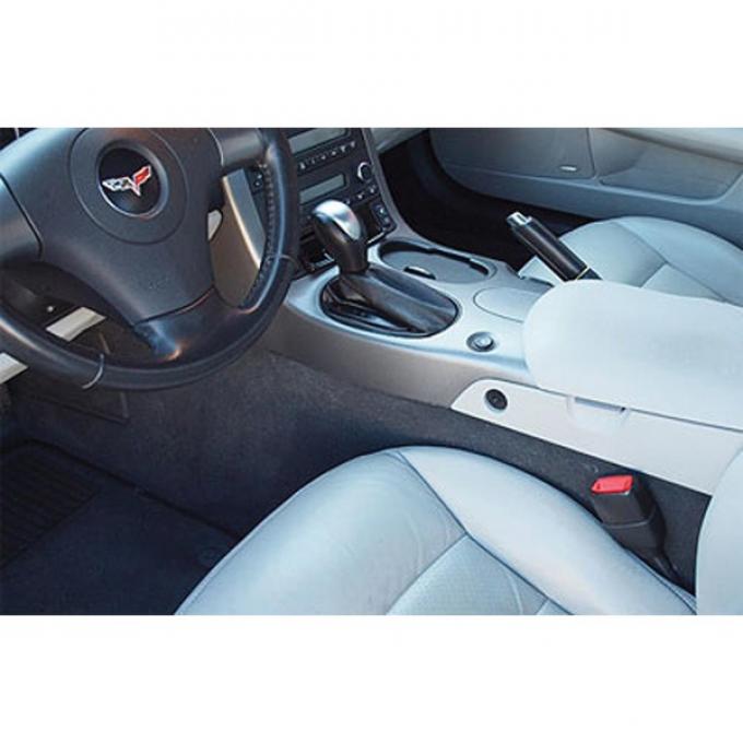 Corvette Carpet Set, Truvette, Front, Convertible, With Riser And Truvette Mass Back, 2005-2013