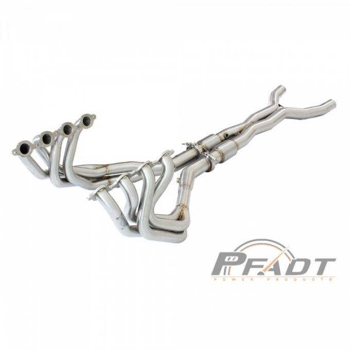 Corvette PFADT Street Tri-Y Long Tube Header & X-Pipe, 2014-2017