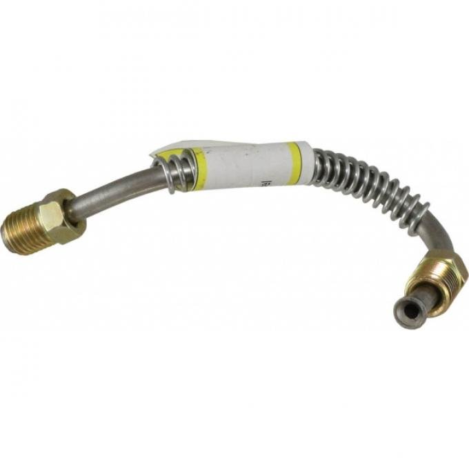 Corvette Front Left Wheel Brake Lines, Stainless Steel, 1954-1962