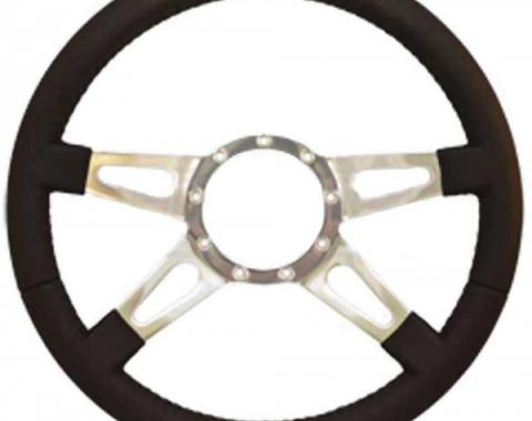 Firebird Steering Wheel, Volante S9, Black Leather, 1967-2002