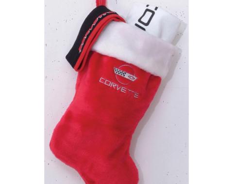 Corvette Christmas Stocking, With C4 Logo