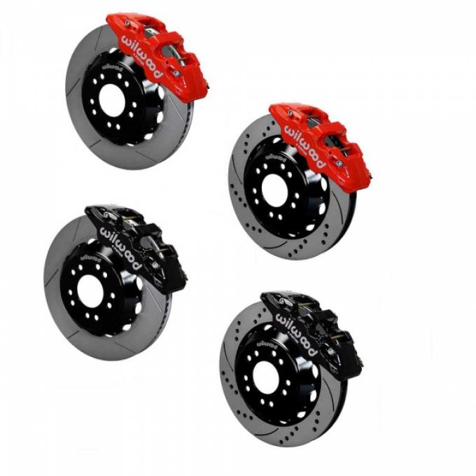 Chevy Truck - Wilwood Aero6 Front Big Brake Kit For ProSpindle, 14.00, 1963-1987
