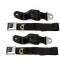 Firebird Seat Belt Sets, Deluxe, Front, 1968-1969