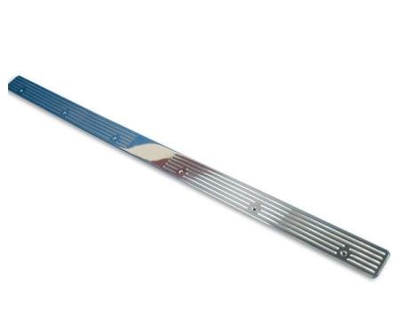 Mustang Billet Aluminum Door Sill Plates, 1971-1973 | Machined Finish