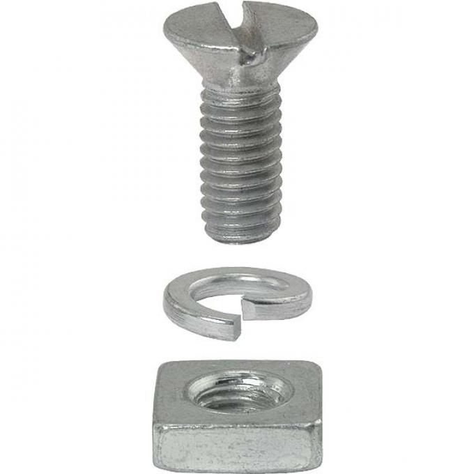 Model A Ford Window Regulator Mounting Screw Set - 12 Pieces - Fordor Sedan & Cabriolet