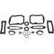 Chevelle Paint & Lens Seal Set, Except Wagon, 1965