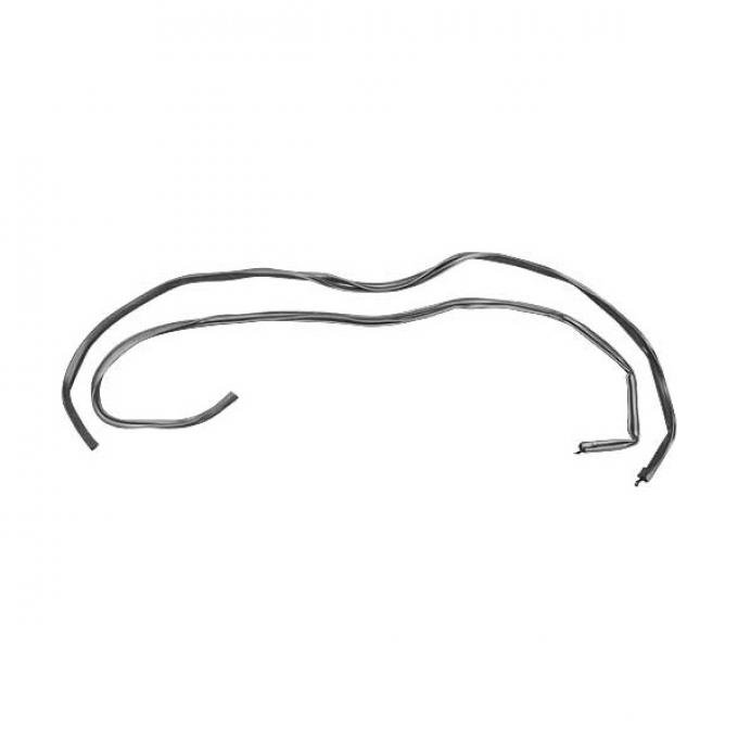 Ford Mustang Roof Rail Rubber Seals - Coupe