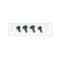 El Camino Air Conditioning & Heat Diverter Door Switch & Bracket Fasteners, 1966-1967
