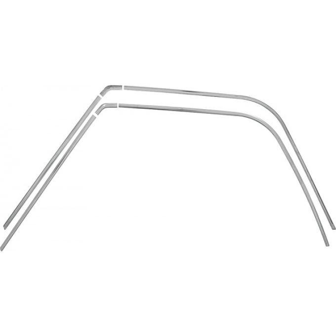 1970-1972 Chevelle / Skylark / GS Coupe Drip Rail Moldings