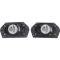 Ken Harrison Door Speaker Assembly, w/ Dual 3.5" Speakers, 69-73 Mustang