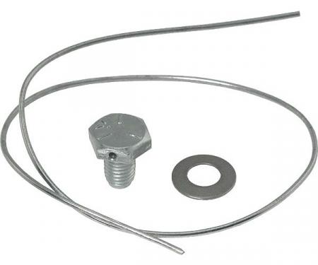 Hood Hinge Bracket Hardware Kit - 9 Pieces - Ford