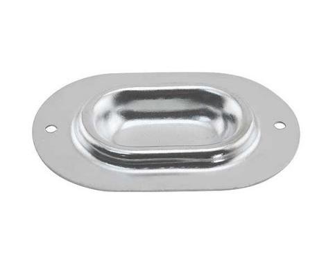 Daniel Carpenter Ford Mustang Floor Pan Drain Hole Cover - Zinc Plated C8ZZ-6511117