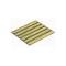 Custom Floor Wood & Stainless Steel Strip Kit - Ford PickupTruck - Red Oak