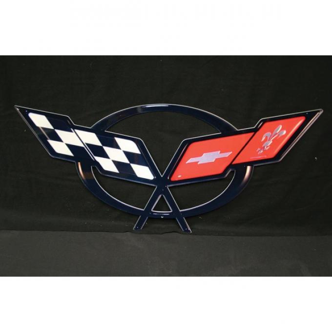 Corvette Metal Sign, 1997-2004