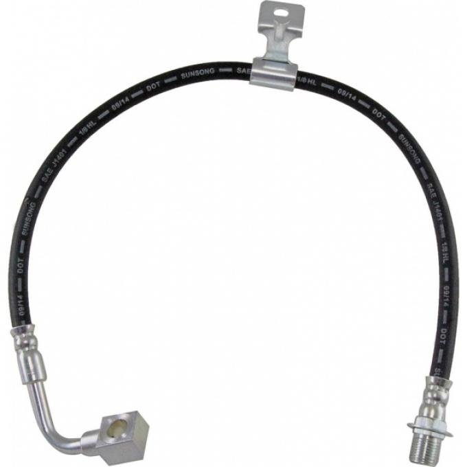 Chevy Truck Brake Caliper Hose, Left, 1973-1978