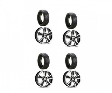 Camaro Firestone Wide Oval Indy 500 Tires and Hurst Shaker Wheel Rims Kit, 2010-2015