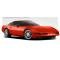 Corvette Cray Manta 17x9 Chrome, 1-Piece Wheel, 1984-2013