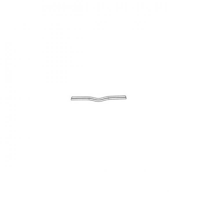 Bumper - Front Or Rear - Stainless Steel - Ford Passenger Car