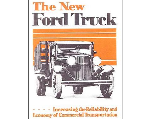 Sales Brochure - The New Ford Truck - Fold-Out Style