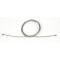 Camaro Parking Brake Cable, Intermediate, Stainless Steel, 88", For Cars With Big Block Engine, 1967