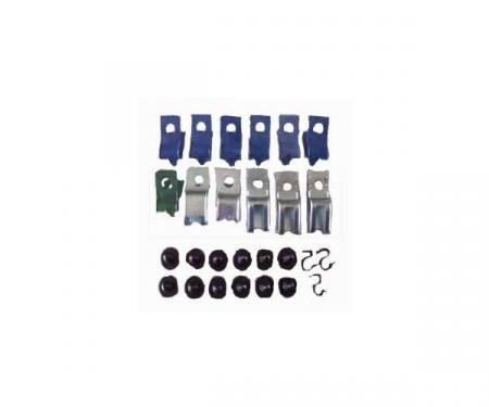 Firebird Fuel Line Clips, 3/8, With Return, 1982-1992