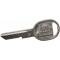 Corvette Door Key Blank, Oval, Coded B, 1967, 1971, 1975, 1979 & 1984-1996