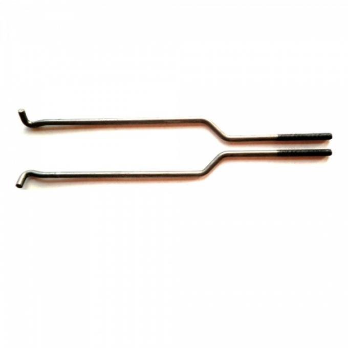 Chevy Front Door Lock Rods, 4-Door Hardtop, 1956-1957