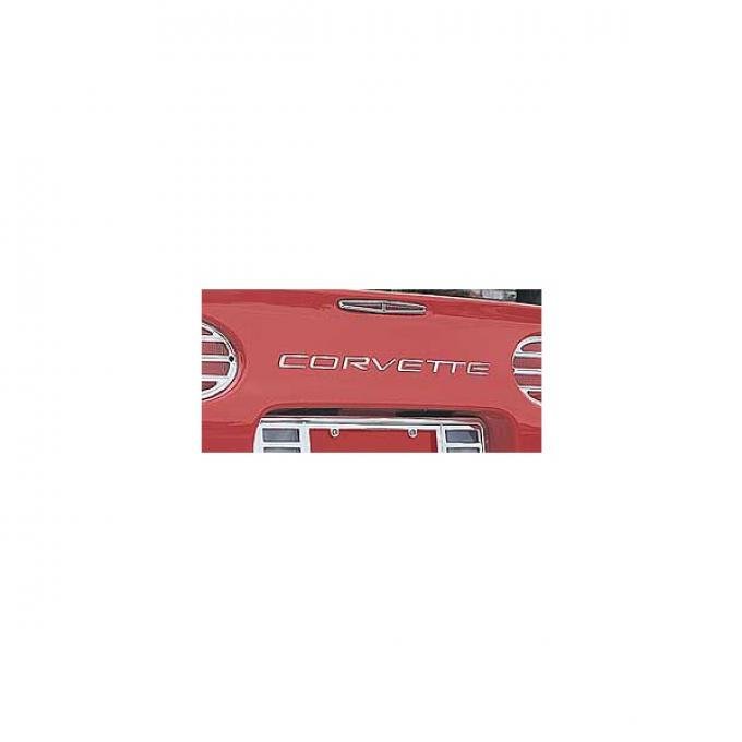 Corvette Rear Bumper Letter Set, 1997-2004