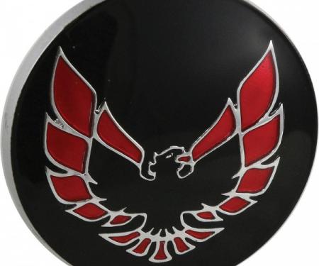 Firebird Wheel Center Cap Emblem, Red, 1977-1983