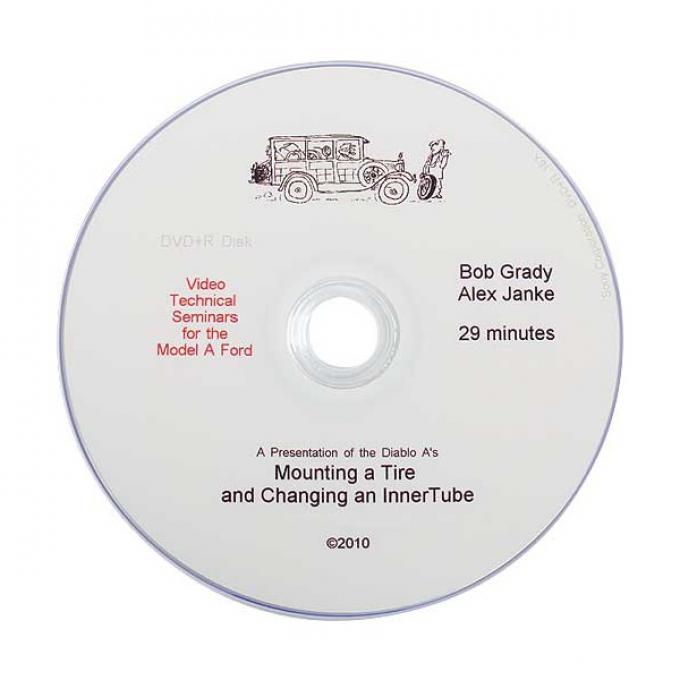 Model A Technical Help DVD - Mounting A Tire & Inner Tube -29 Minutes