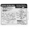 El Camino Jacking Instruction Decal, 1968-1969