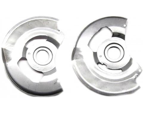 Firebird Disc Brake Backing Plates, Correct Reproduction, 1970-1981