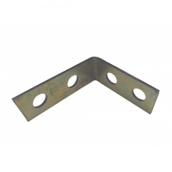 Support Bracket, Upper 1/4 Window To Corner Block Strap, Left, Model A Coupe, 1928-1929