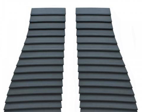 Camaro Hood Louvers, Pair, Z-28 And IROC-Z, 1985-1990