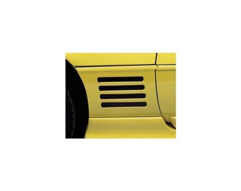 Corvette Decals, Side Vent Louver, 1991-1994