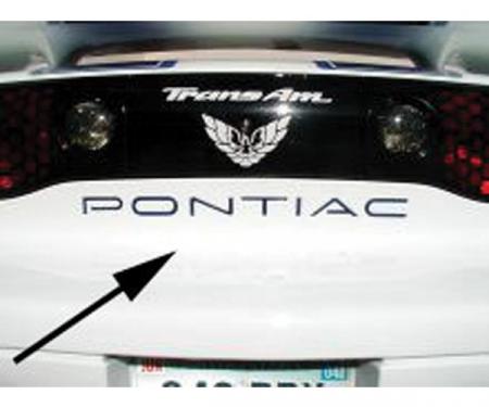Firebird, Trans AM Decal, Rear Pontiac Letters 1993-2002