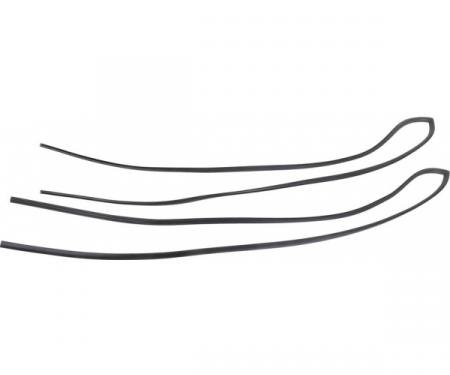 Daniel Carpenter Mustang Convertible Windshield Trim Seals, 1983-1993 E9ZZ-7603160