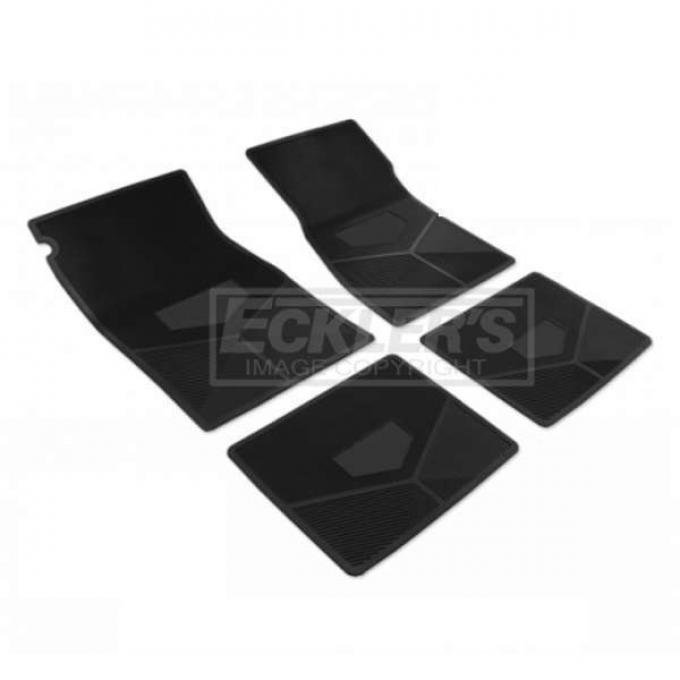 Firebird Trans AM Floor Mats, With Trans AM Block Script, Bird Emblem, Color Options 1973-1974