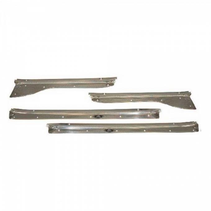 Chevy Sill Plates, Four Door Sedan And Wagon, 1953-1954