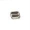 Early Chevy Aluminum Dimmer Switch Cover, With Rubber Inserts, Lokar, 1949-1954